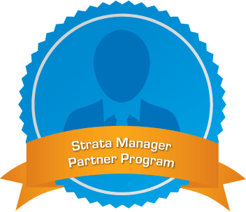 Strata manager partner program badge